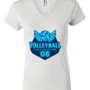 Women's Short Sleeve V-Neck T-Shirt Thumbnail