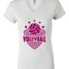 Women's Short Sleeve V-Neck T-Shirt Thumbnail