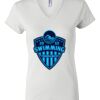 Women's Short Sleeve V-Neck T-Shirt Thumbnail