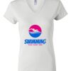 Women's Short Sleeve V-Neck T-Shirt Thumbnail