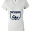 Women's Short Sleeve V-Neck T-Shirt Thumbnail