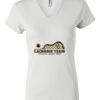 Women's Short Sleeve V-Neck T-Shirt Thumbnail
