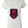 Women's Short Sleeve V-Neck T-Shirt Thumbnail