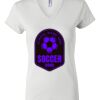 Women's Short Sleeve V-Neck T-Shirt Thumbnail