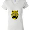 Women's Short Sleeve V-Neck T-Shirt Thumbnail