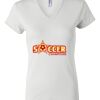 Women's Short Sleeve V-Neck T-Shirt Thumbnail