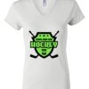 Women's Short Sleeve V-Neck T-Shirt Thumbnail