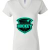 Women's Short Sleeve V-Neck T-Shirt Thumbnail