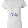 Women's Short Sleeve V-Neck T-Shirt Thumbnail