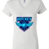 Women's Short Sleeve V-Neck T-Shirt Thumbnail