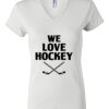 Women's Short Sleeve V-Neck T-Shirt Thumbnail
