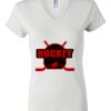 Women's Short Sleeve V-Neck T-Shirt Thumbnail