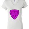 Women's Short Sleeve V-Neck T-Shirt Thumbnail