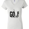 Women's Short Sleeve V-Neck T-Shirt Thumbnail