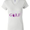 Women's Short Sleeve V-Neck T-Shirt Thumbnail