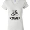 Women's Short Sleeve V-Neck T-Shirt Thumbnail