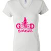 Women's Short Sleeve V-Neck T-Shirt Thumbnail