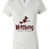 Women's Short Sleeve V-Neck T-Shirt Thumbnail