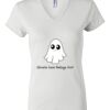 Women's Short Sleeve V-Neck T-Shirt Thumbnail