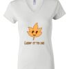 Women's Short Sleeve V-Neck T-Shirt Thumbnail