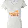 Women's Short Sleeve V-Neck T-Shirt Thumbnail