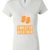 Women's Short Sleeve V-Neck T-Shirt Thumbnail