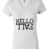 Women's Short Sleeve V-Neck T-Shirt Thumbnail