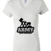 Women's Short Sleeve V-Neck T-Shirt Thumbnail