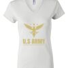 Women's Short Sleeve V-Neck T-Shirt Thumbnail