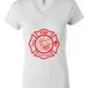 Women's Short Sleeve V-Neck T-Shirt Thumbnail