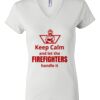 Women's Short Sleeve V-Neck T-Shirt Thumbnail