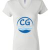 Women's Short Sleeve V-Neck T-Shirt Thumbnail