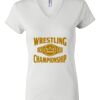 Women's Short Sleeve V-Neck T-Shirt Thumbnail
