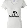 Women's Short Sleeve V-Neck T-Shirt Thumbnail
