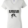 Women's Short Sleeve V-Neck T-Shirt Thumbnail