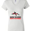 Women's Short Sleeve V-Neck T-Shirt Thumbnail