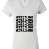 Women's Short Sleeve V-Neck T-Shirt Thumbnail