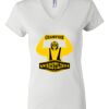 Women's Short Sleeve V-Neck T-Shirt Thumbnail