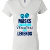 Women's Short Sleeve V-Neck T-Shirt Thumbnail