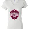 Women's Short Sleeve V-Neck T-Shirt Thumbnail