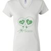 Women's Short Sleeve V-Neck T-Shirt Thumbnail