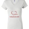 Women's Short Sleeve V-Neck T-Shirt Thumbnail
