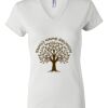 Women's Short Sleeve V-Neck T-Shirt Thumbnail