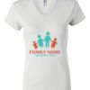 Women's Short Sleeve V-Neck T-Shirt Thumbnail