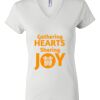 Women's Short Sleeve V-Neck T-Shirt Thumbnail