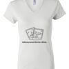 Women's Short Sleeve V-Neck T-Shirt Thumbnail