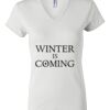 Women's Short Sleeve V-Neck T-Shirt Thumbnail