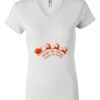 Women's Short Sleeve V-Neck T-Shirt Thumbnail