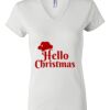 Women's Short Sleeve V-Neck T-Shirt Thumbnail
