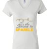 Women's Short Sleeve V-Neck T-Shirt Thumbnail